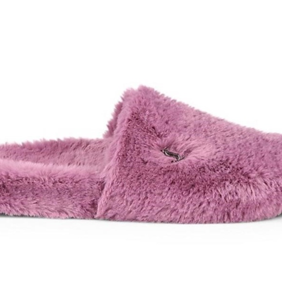 Jimmy Choo Aliette Faux Fur Slippers - Picture 1 of 5